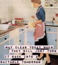 Why Clean Today?  Fridge Magnet - Image 1
