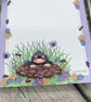 Notepad - A6 Recycled Paper Notepad - Mole In A Hole - Image 5