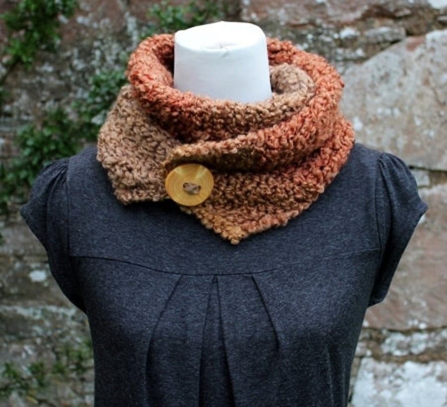 Knitted soft scarf, gift guide womens