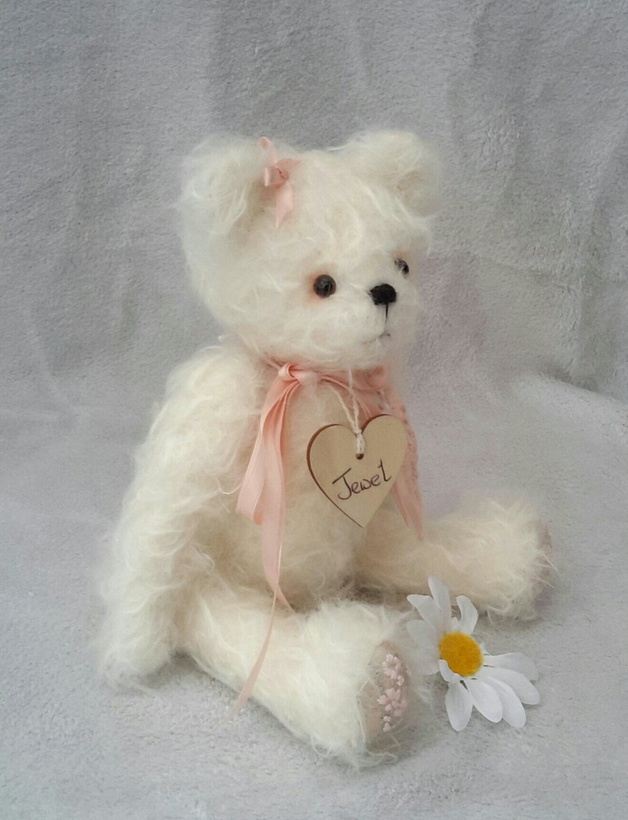 Luxury Mohair Bear, Collectable Artist Bear by Bearlescent. Teddy Bear