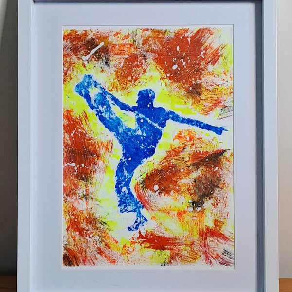 All Nighter – Original Abstract Figurative Acrylic Painting