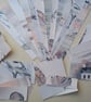 Seascape paper backed fabric offcuts for crafting - zero waste materials - Image 5