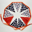 Halloween Bunting with ghosts 