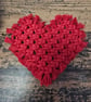 Macrame Heart Coaster