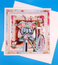 Birthday Card, Daughter, Wife, Sister, Grandmother, Granddaughter, Friend, 3d
