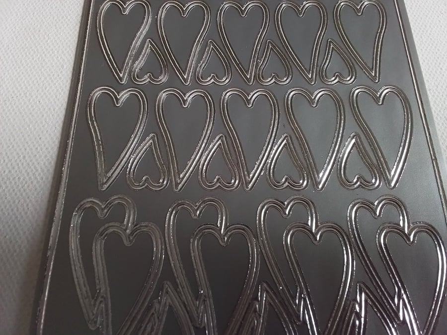 Stickers. Hearts. Summer seconds. Ref 522