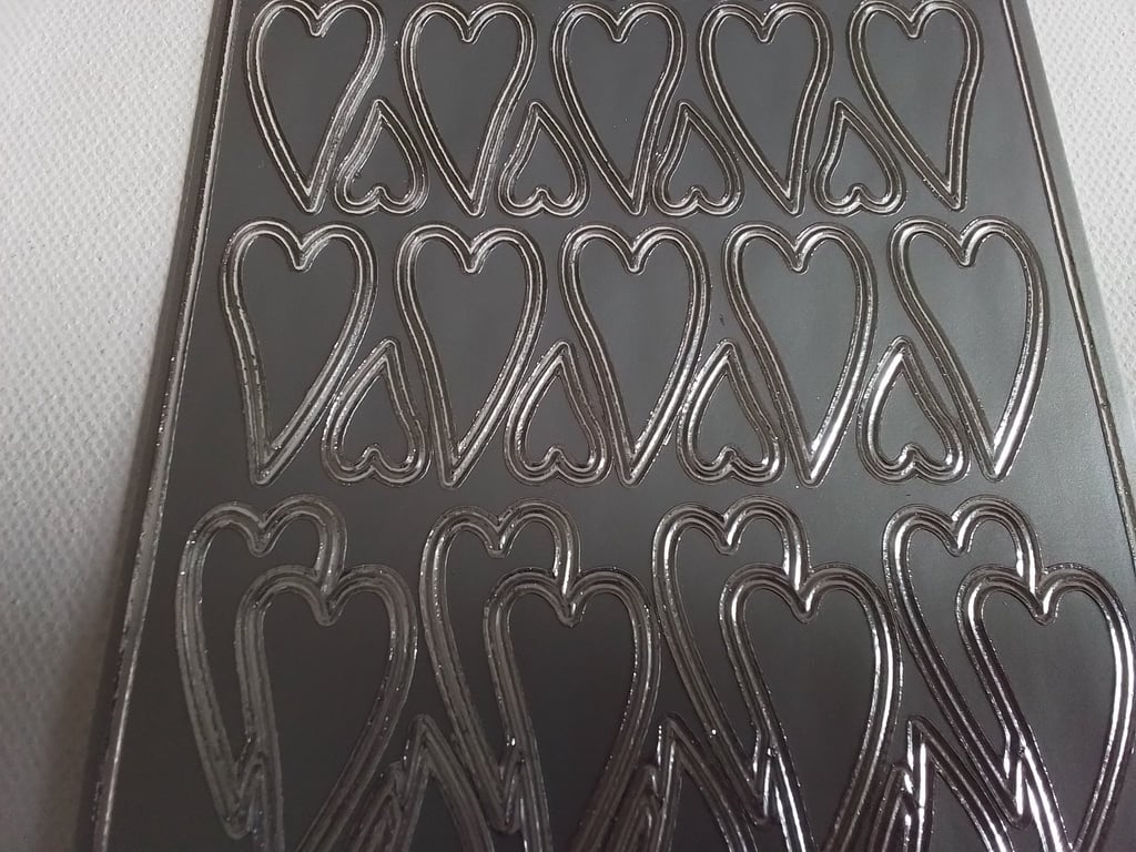 Stickers. Hearts. Summer seconds. Ref 522