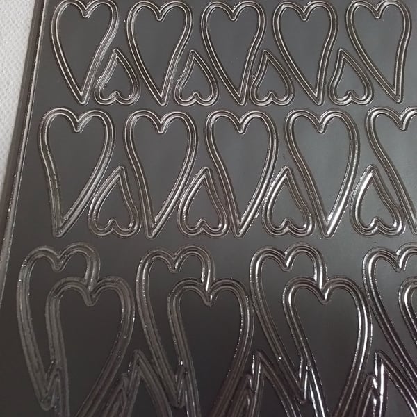 Stickers. Hearts. Summer seconds. Ref 522