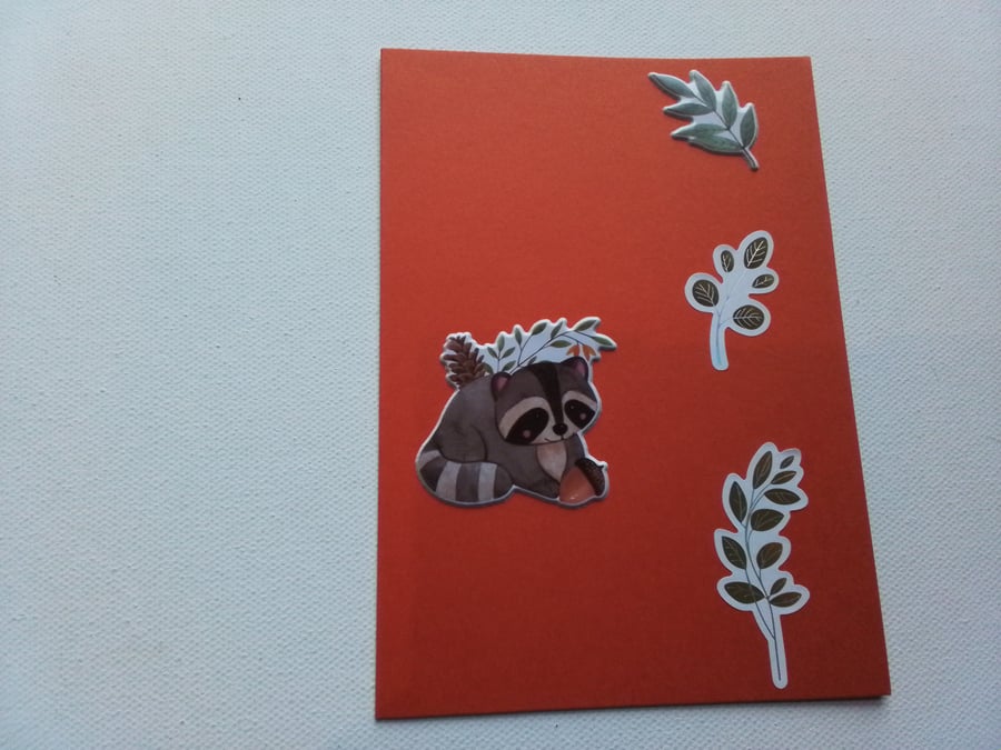 Any occasion card. Woodland theme. Ref 400