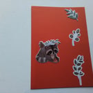 Any occasion card. Woodland theme. Ref 400