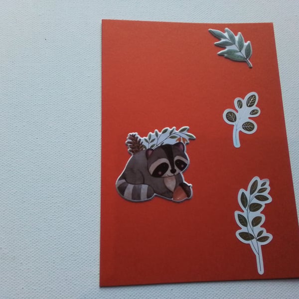 Any occasion card. Woodland theme. Ref 400