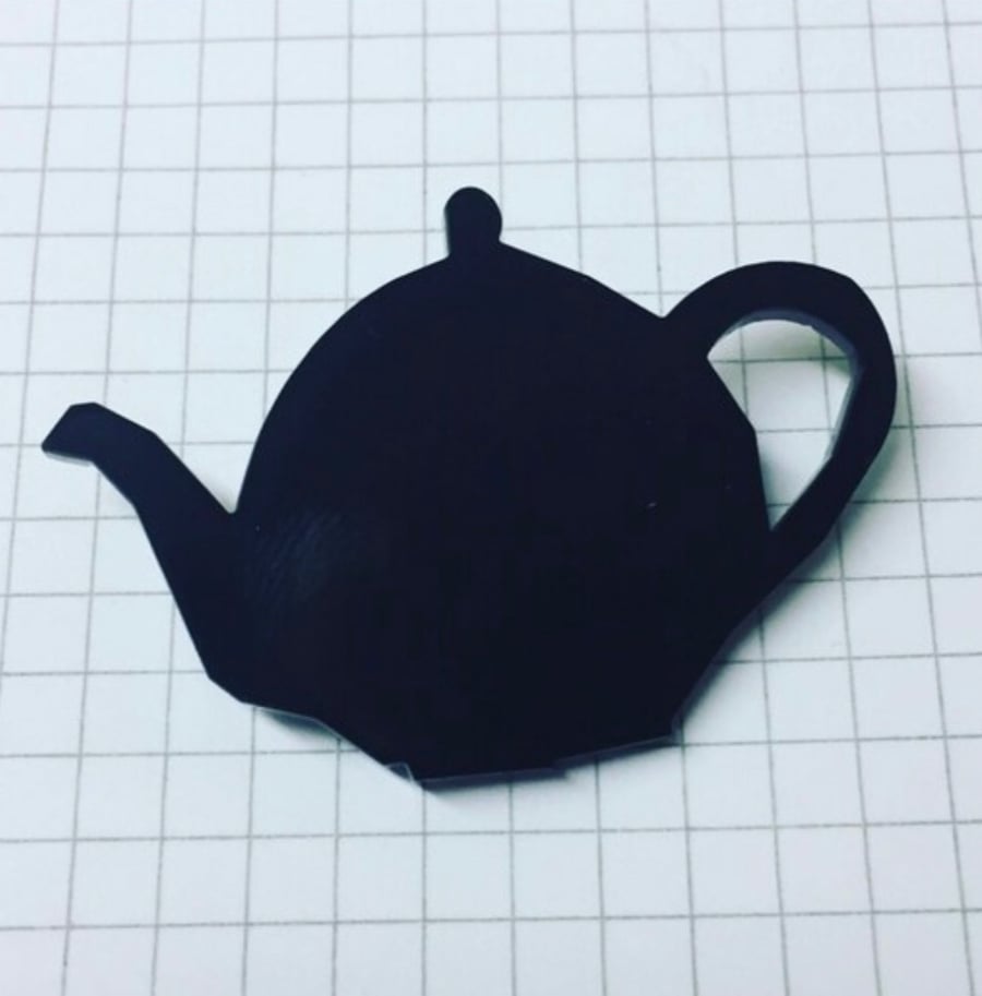 Teapot Brooch