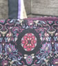 Eco Tote Bag - Handmade from Upcycled Materials - Black Pattern - Image 3