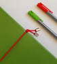 Green Leather Planner or Journal, A5 perfect for a Stationery Lover or Journaler - Image 8