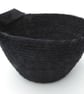 Black satin basket - a monochrome delight - Image 2