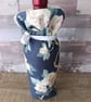 Floral bottle gift bag 