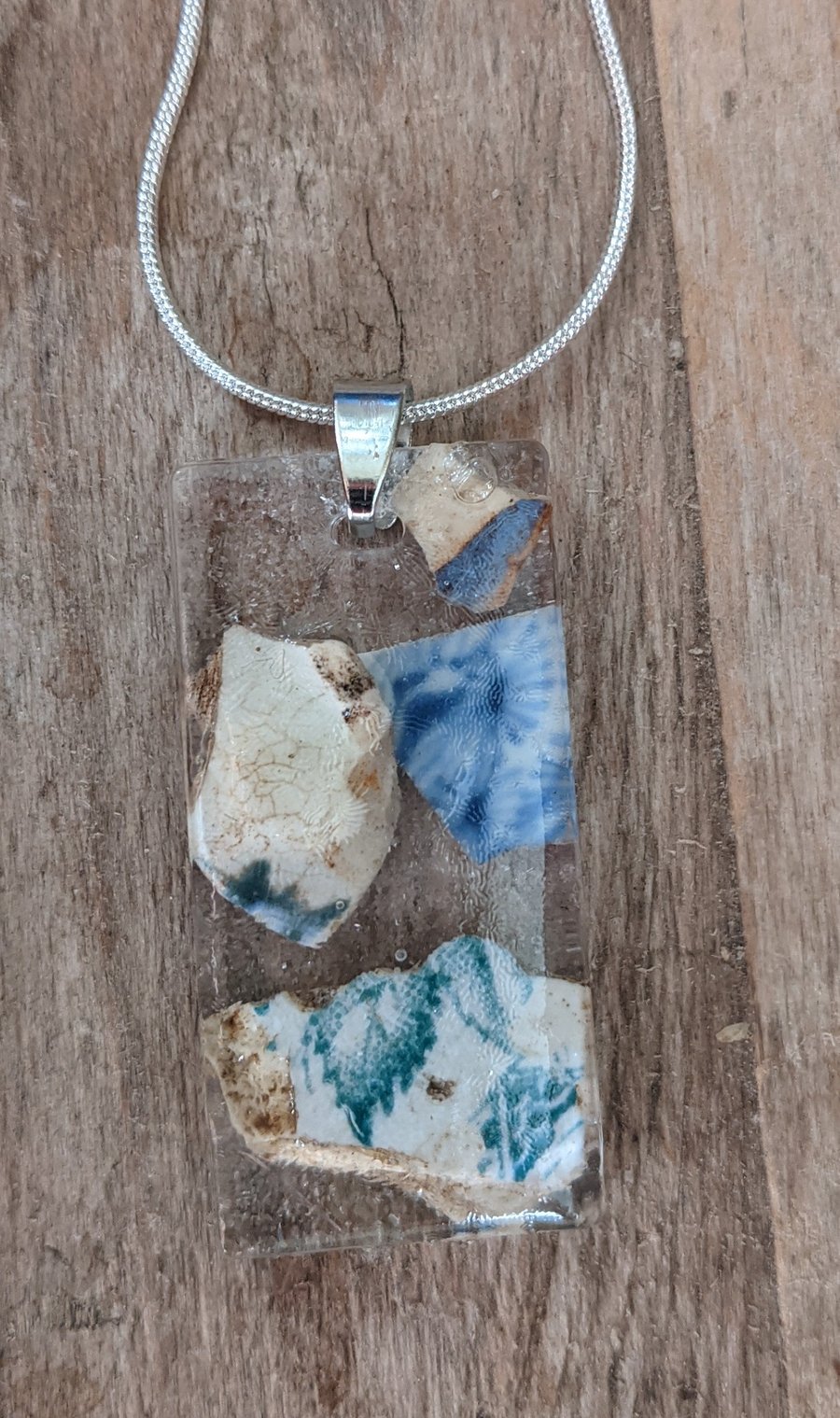 Washed Up Sea Pottery Necklace