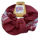 Pegasus Airborne Crest Flag Hair Scrunchie Scrunchies Accessory Band Elastic