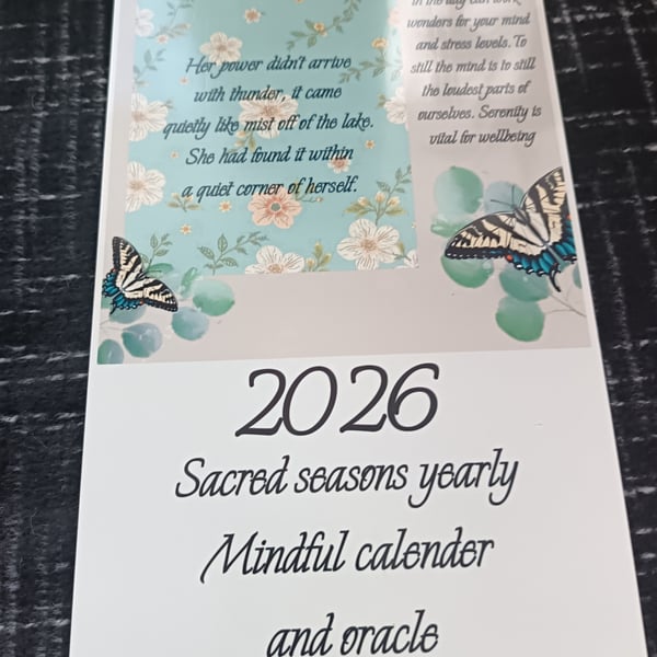 Sacred seasons mindful calender oracle