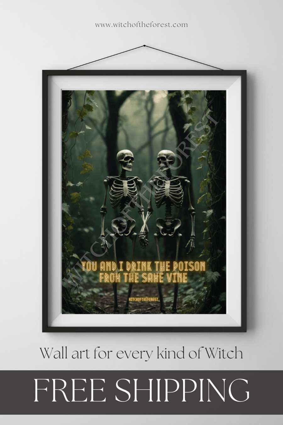 Poison From The Same Vine Print 