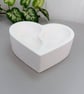 White Heart Twin Compartment Trinket Dish - Image 3
