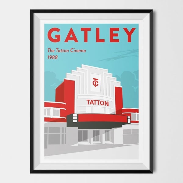 GATLEY - The Tatton Cinema (Stockport, Cheshire) FREE UK P&P