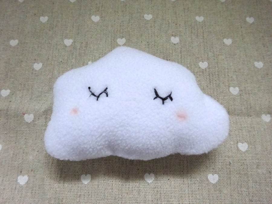 hand sewn cloud plush
