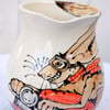 1 litre hare on a motor bike jug.  Hare on down the highway!