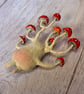 Spun Cotton Red Mushroom Art Doll - Image 6
