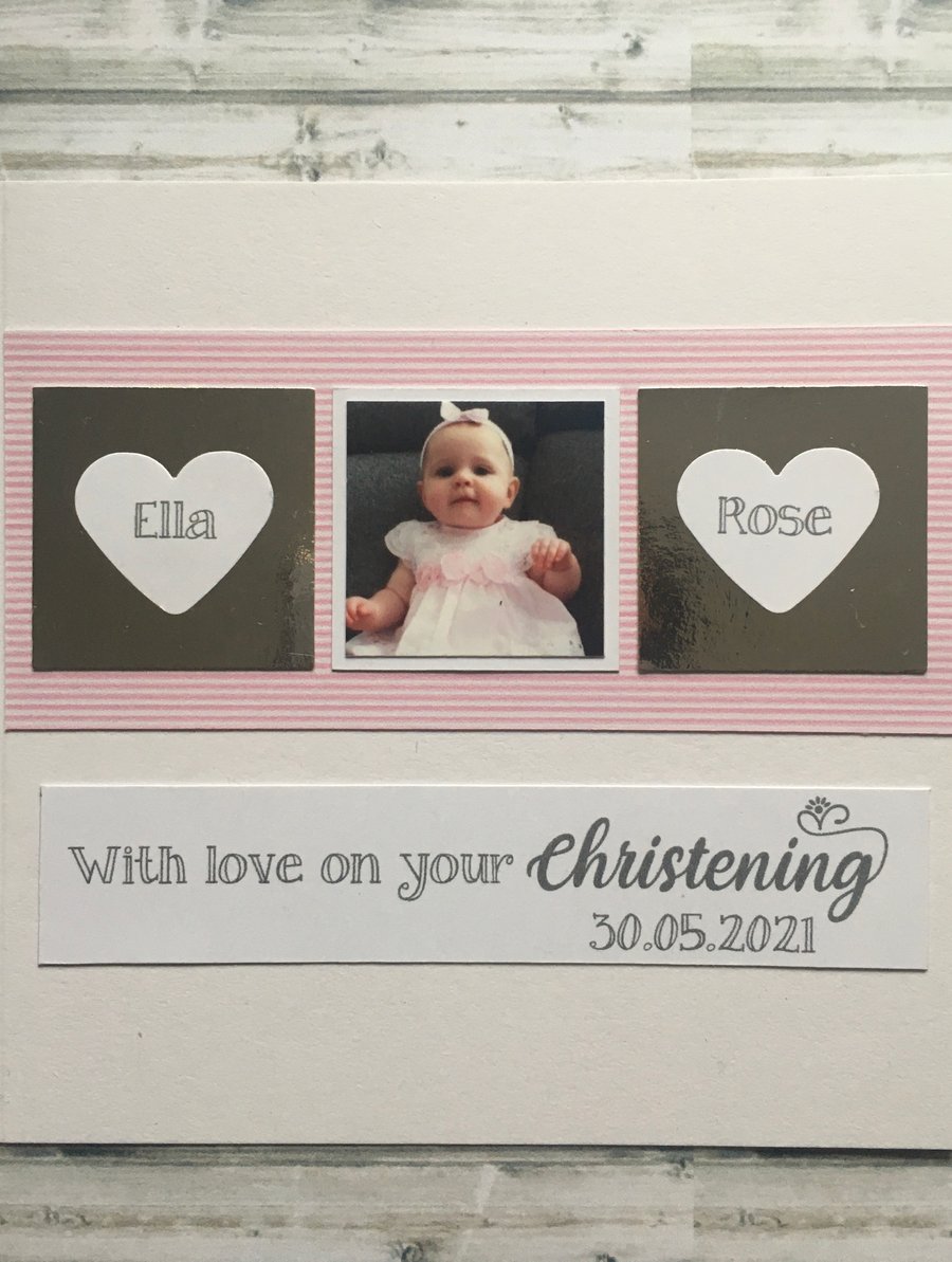 Happy Christening Card