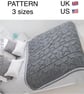 Crochet blanket pattern, PDF DIGITAL PATTERN, Star Bobble stitch pattern - Image 1