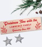 Personalised Christmas Time Wood Sign - 4 colours - Image 3