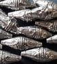 40mm (1.1 2")  Antique Silver Gothic Style Toggle Buttons - Image 3
