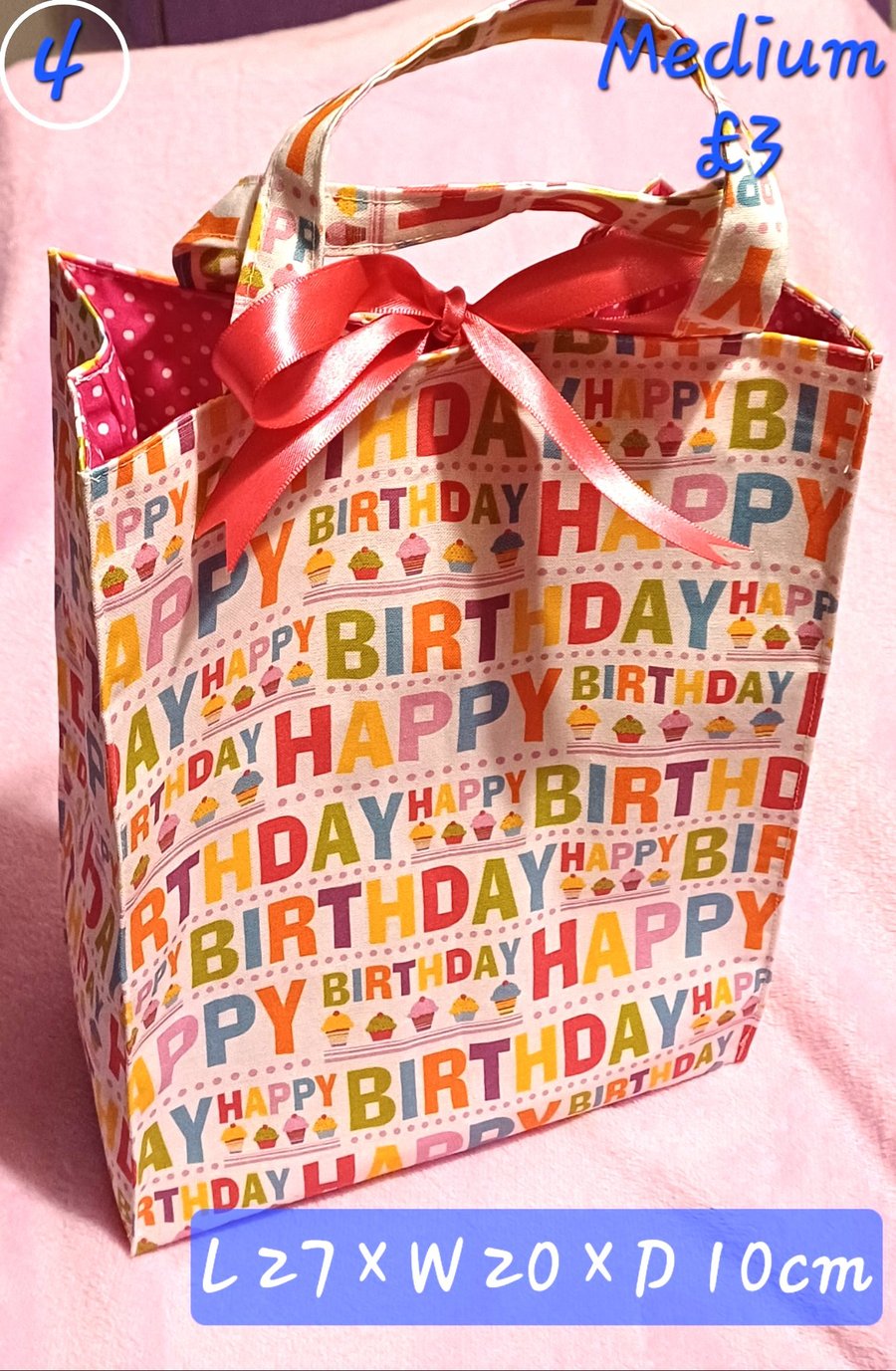 Birthday gift bag