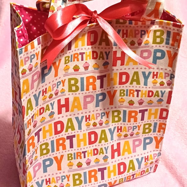 Birthday gift bag