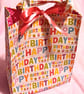 Birthday gift bag