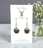 Charm Earrings - No.1 Teacher 