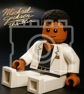 LEGO-Inspired Michael Jackson – Thriller 5x5" Print (Mounted for 9x9" Frame) - Image 1