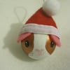 Guinea Pig Christmas Bauble