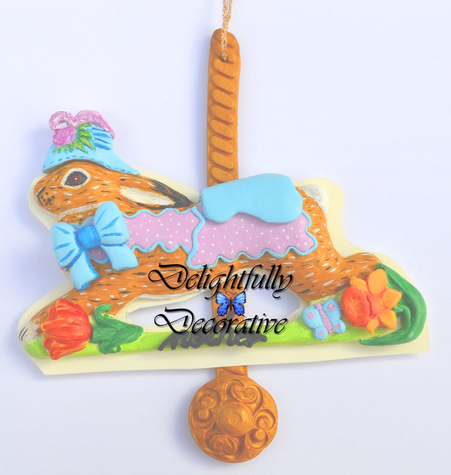 Mother's Day Carousel Bunny