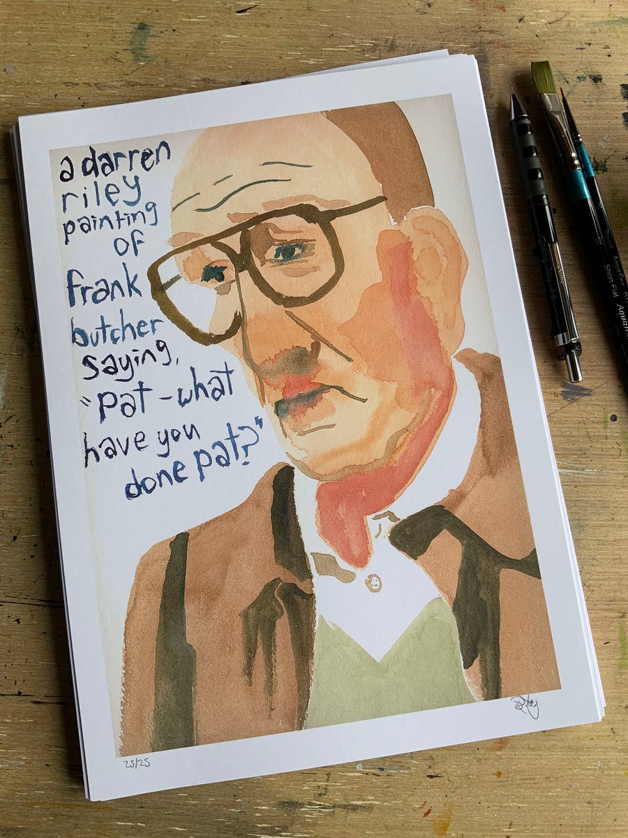 Sad Frank - A4 Print