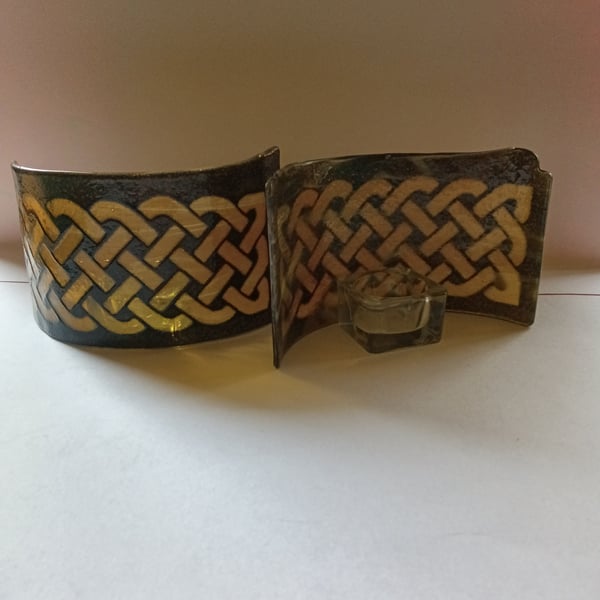Celtic Knot candle holder Folksy