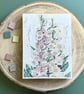 Summer Seconds - Mosaic Floral Art - Foxglove Mosaic Wall Plaque in White - Image 6