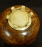 LARGE ELM FRUIT BOWL ON HAND CARVED LEGS - Image 5