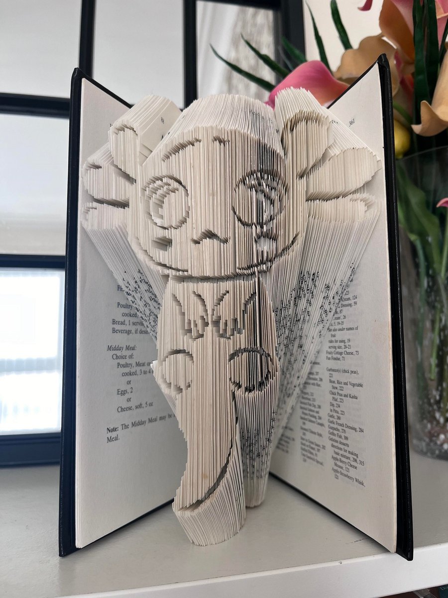 Axolotl COMBI Book Folding Pattern - EMAILED PDF PATTERN