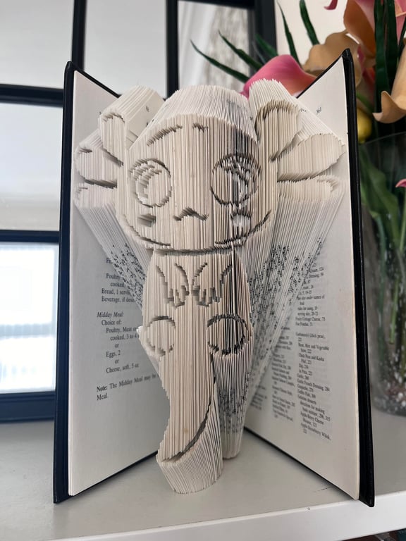 Axolotl COMBI Book Folding Pattern - EMAILED PDF PATTERN