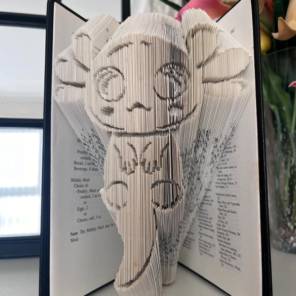 Axolotl COMBI Book Folding Pattern - EMAILED PDF PATTERN