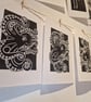 Octopus Original Lino Print - Image 9