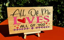 Quirky wooden signs 