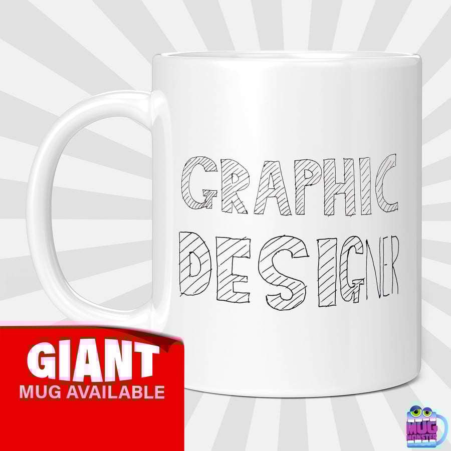 Funny Graphic Designer Mug - Gift for a Graphic Designer, Graphic Design, Artist